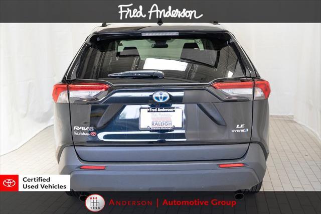 used 2024 Toyota RAV4 Hybrid car, priced at $33,500