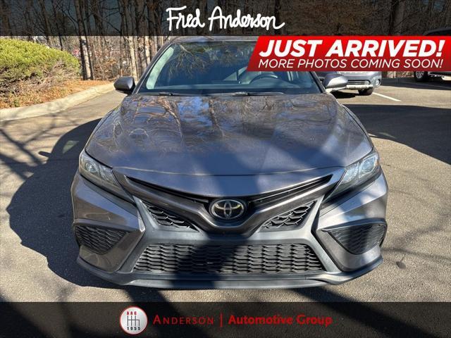 used 2021 Toyota Camry car, priced at $22,500