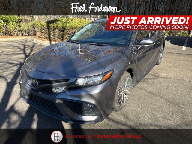 used 2021 Toyota Camry car, priced at $22,500