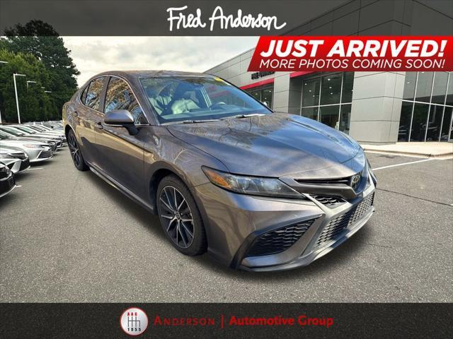 used 2021 Toyota Camry car, priced at $22,500