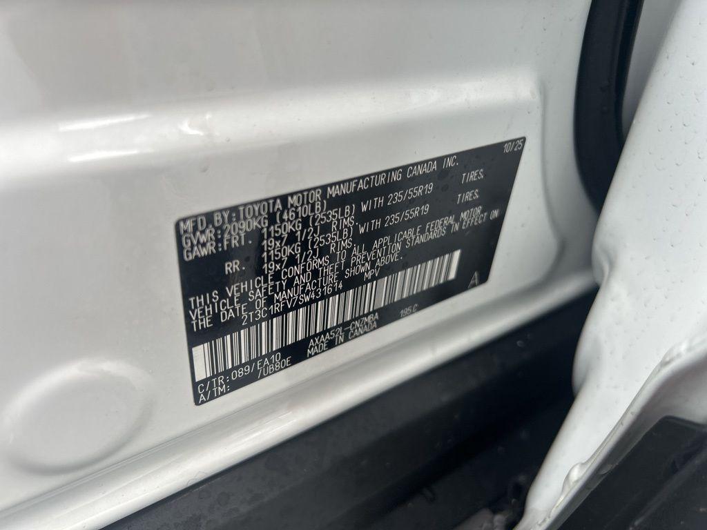 new 2025 Toyota RAV4 car, priced at $39,087