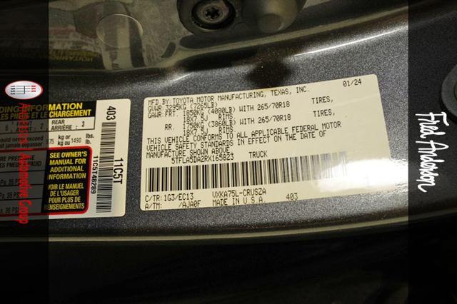 used 2024 Toyota Tundra car, priced at $43,135