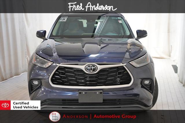 used 2023 Toyota Highlander car, priced at $33,296