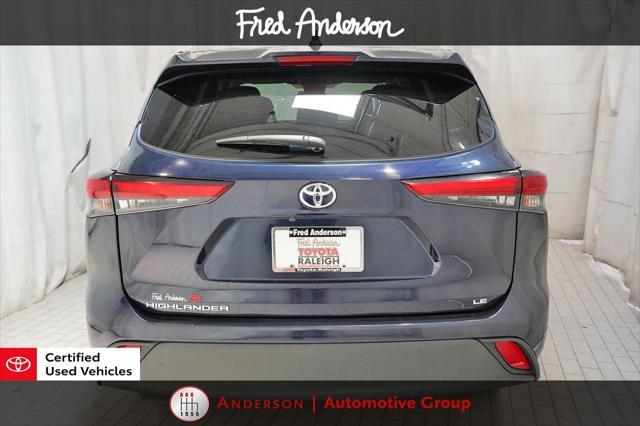 used 2023 Toyota Highlander car, priced at $33,296