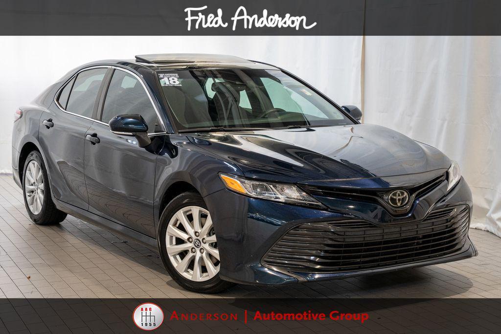used 2018 Toyota Camry car, priced at $17,256