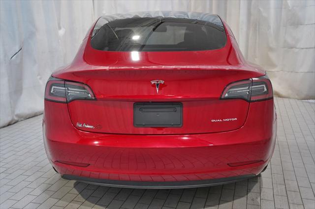 used 2022 Tesla Model 3 car, priced at $26,500