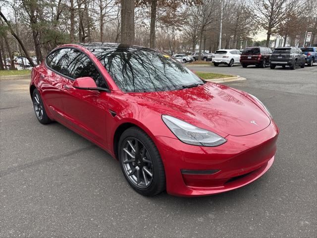 used 2022 Tesla Model 3 car, priced at $27,000