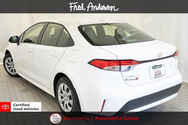 used 2022 Toyota Corolla car, priced at $21,400