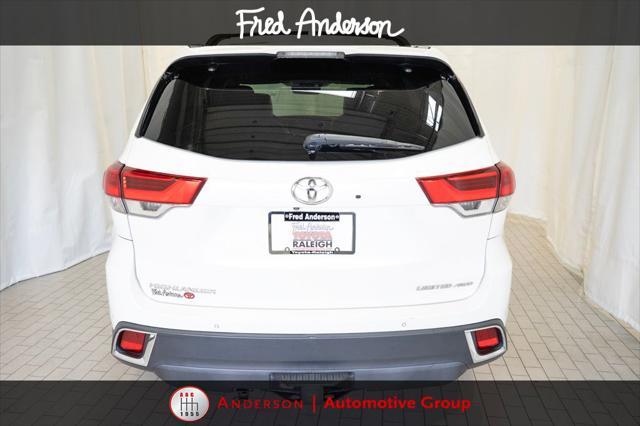 used 2019 Toyota Highlander car, priced at $31,800