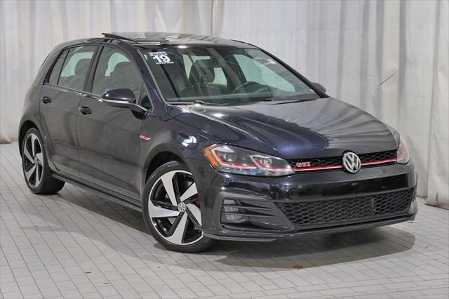 used 2019 Volkswagen Golf GTI car, priced at $23,000