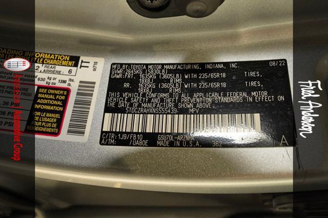 used 2022 Toyota Highlander car, priced at $32,100