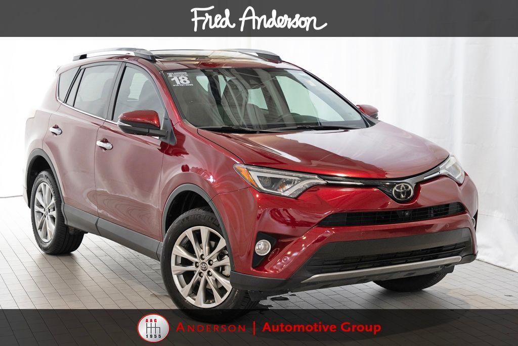 used 2018 Toyota RAV4 car, priced at $18,282