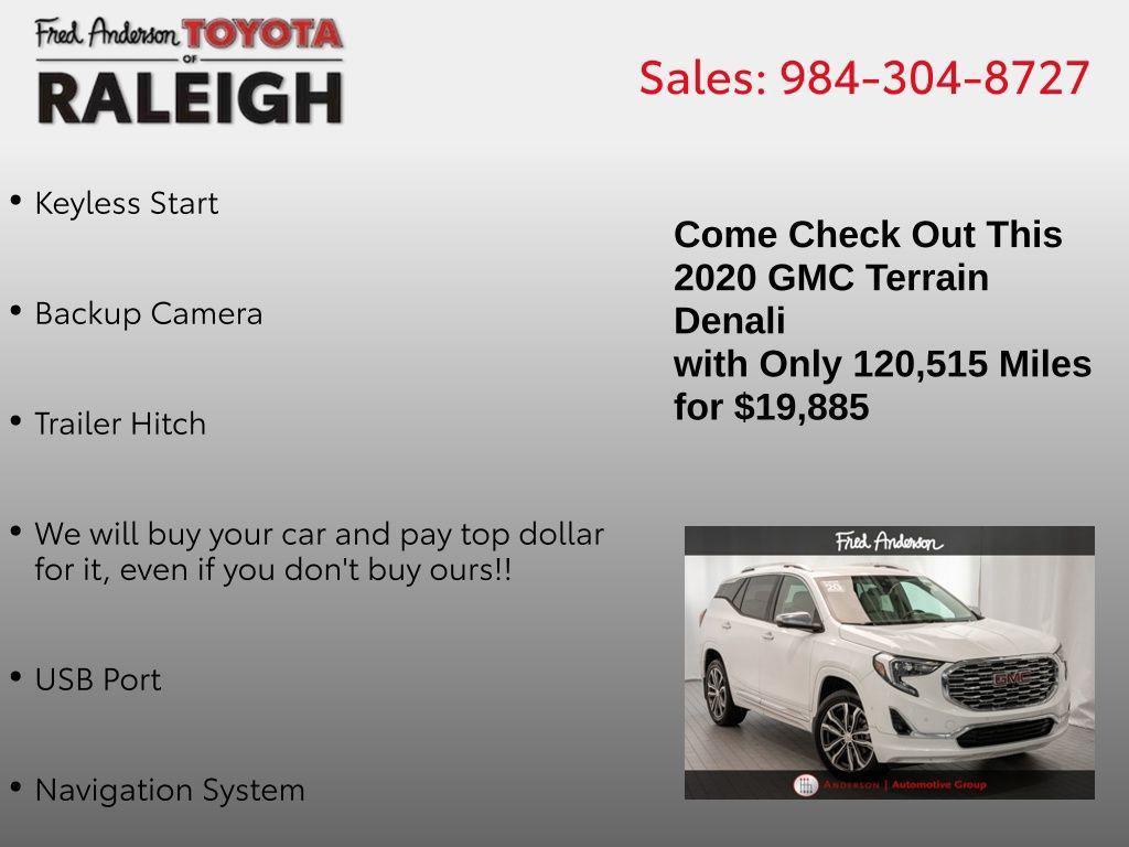 used 2020 GMC Terrain car, priced at $18,545