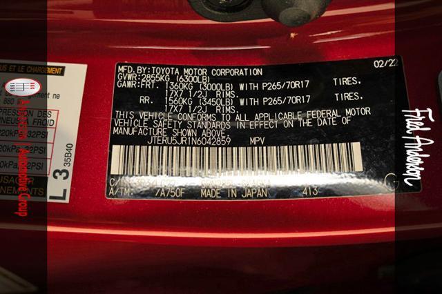 used 2022 Toyota 4Runner car, priced at $45,500
