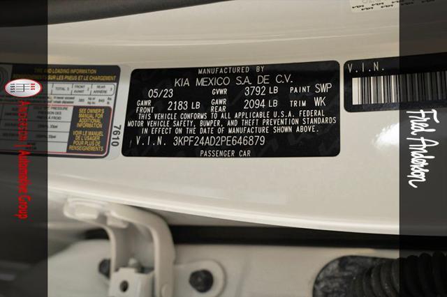 used 2023 Kia Forte car, priced at $19,350