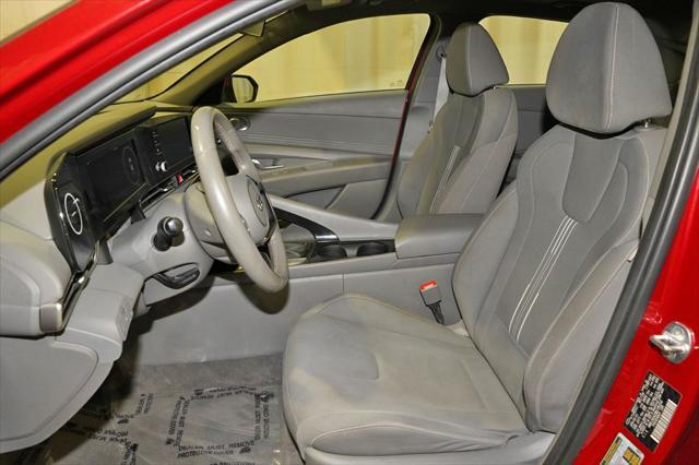 used 2021 Hyundai Elantra car, priced at $17,500