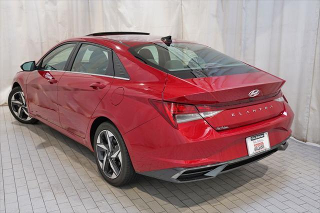 used 2021 Hyundai Elantra car, priced at $17,500