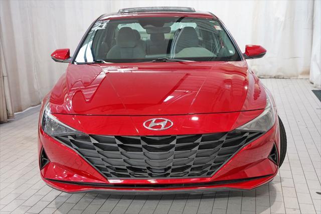 used 2021 Hyundai Elantra car, priced at $17,500