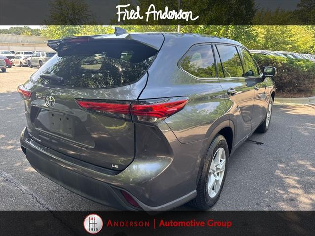 used 2021 Toyota Highlander car, priced at $24,967