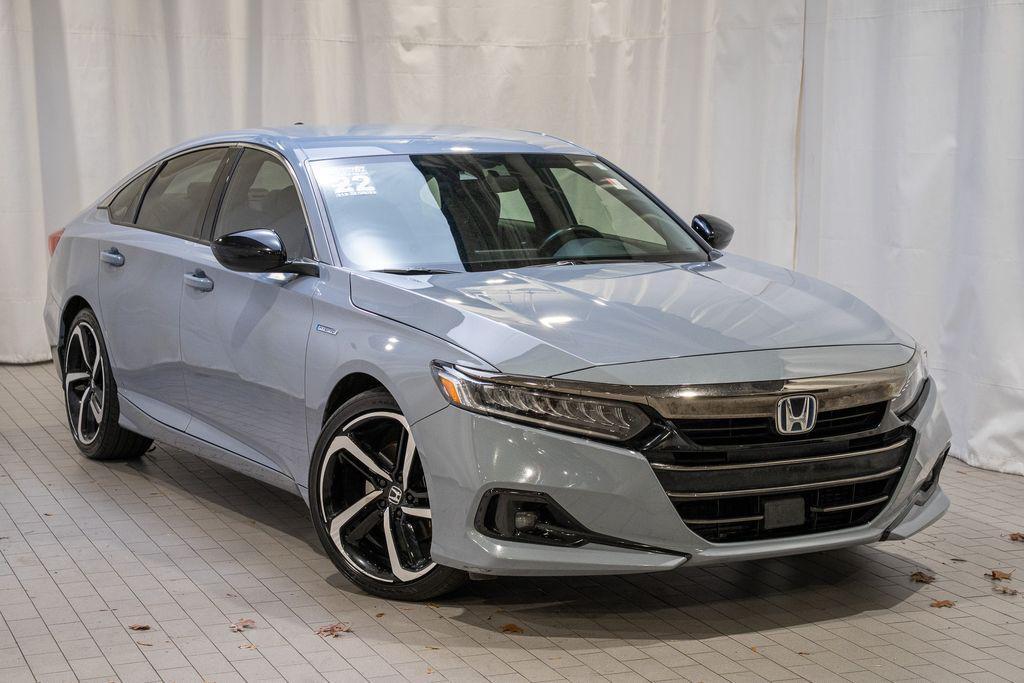 used 2022 Honda Accord Hybrid car, priced at $23,177