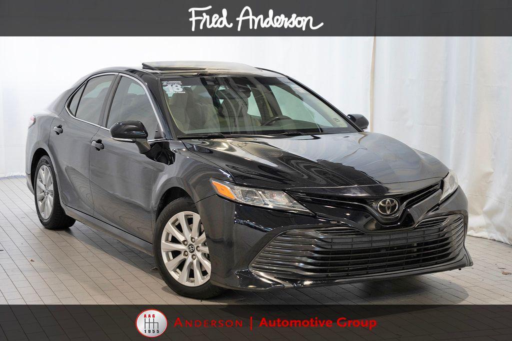used 2018 Toyota Camry car, priced at $14,380