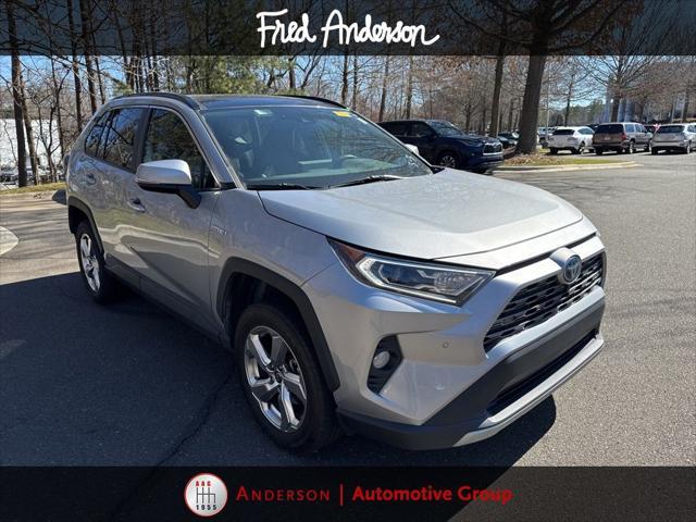 used 2021 Toyota RAV4 Hybrid car, priced at $30,005