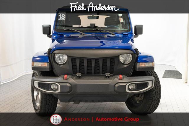 used 2018 Jeep Wrangler Unlimited car, priced at $23,840