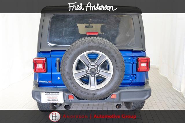 used 2018 Jeep Wrangler Unlimited car, priced at $23,840