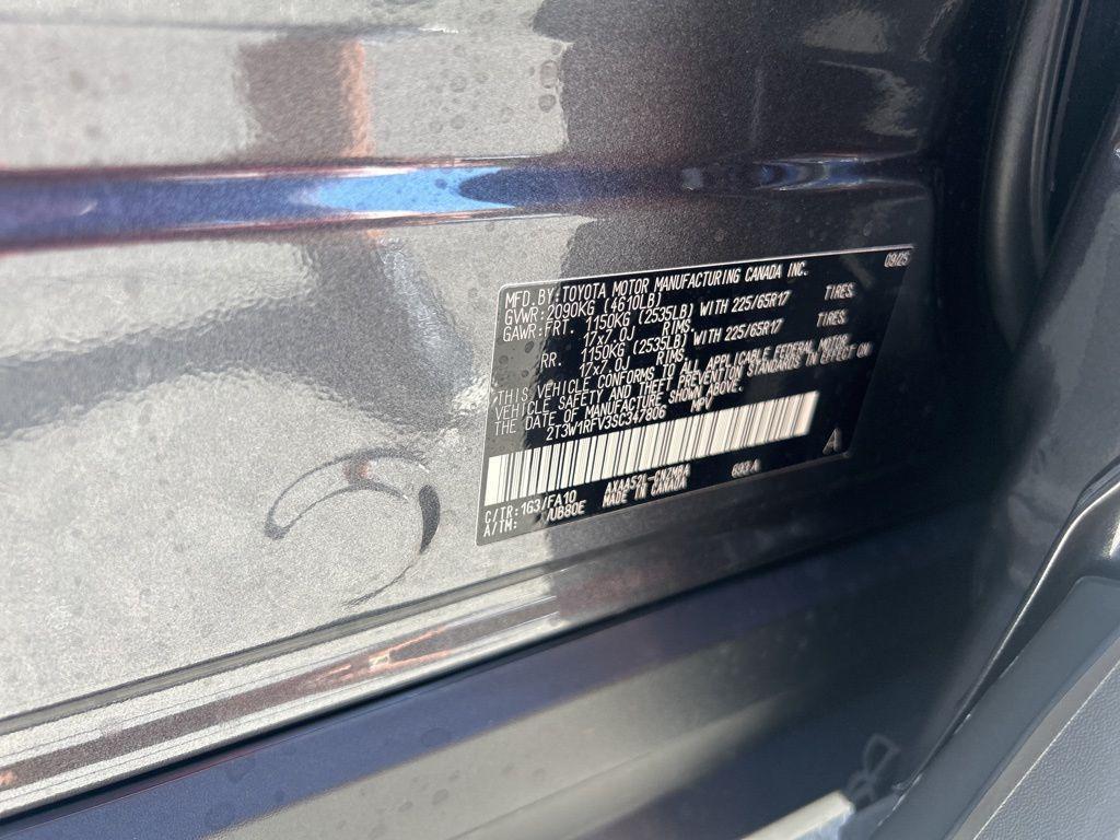 new 2025 Toyota RAV4 car, priced at $35,804