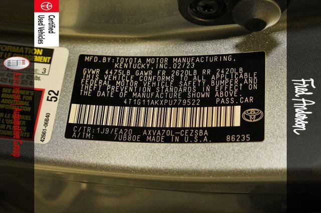 used 2023 Toyota Camry car, priced at $25,800