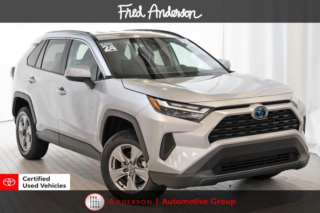 used 2024 Toyota RAV4 Hybrid car, priced at $35,140
