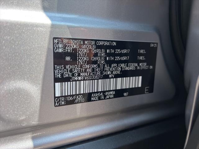new 2025 Toyota RAV4 Hybrid car, priced at $38,716