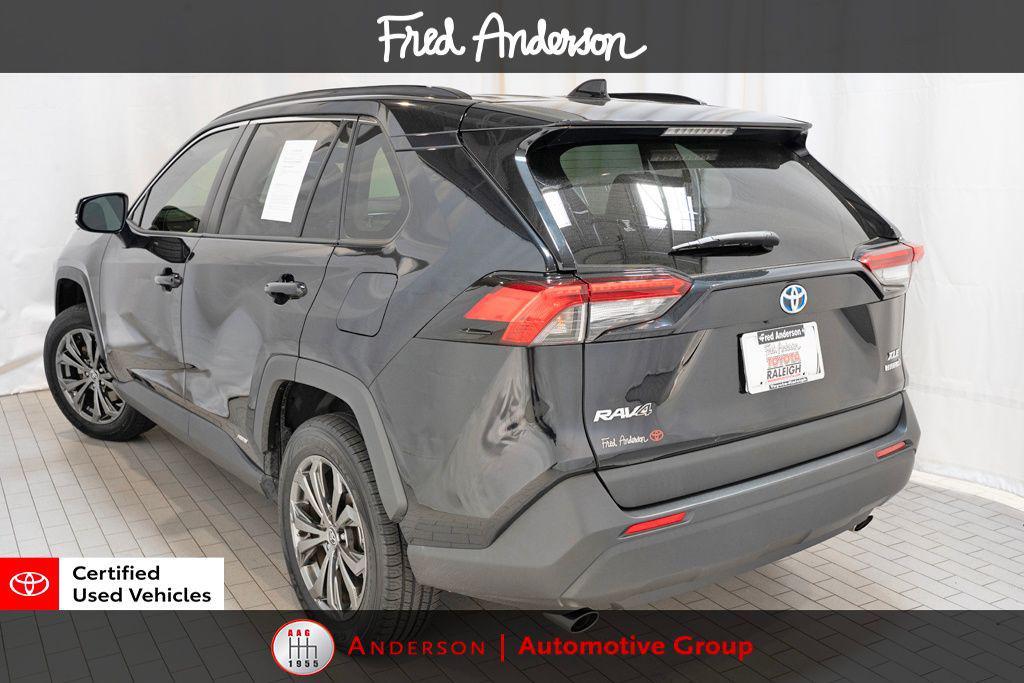 used 2022 Toyota RAV4 Hybrid car, priced at $33,536