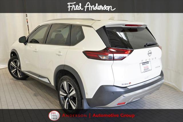 used 2021 Nissan Rogue car, priced at $25,147