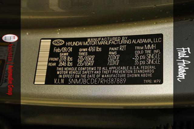 used 2024 Hyundai Tucson car, priced at $25,900