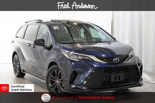 used 2021 Toyota Sienna car, priced at $44,026