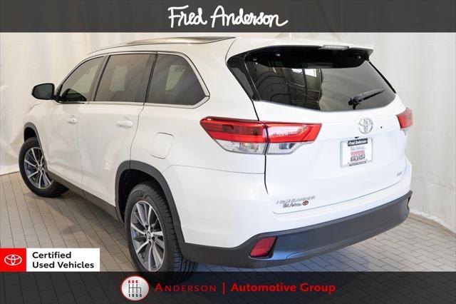 used 2019 Toyota Highlander car, priced at $30,800