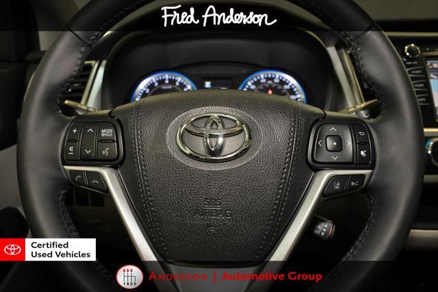 used 2019 Toyota Highlander car, priced at $30,800