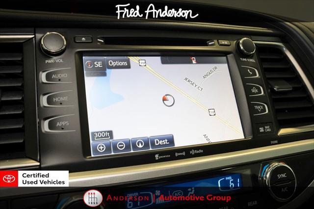 used 2019 Toyota Highlander car, priced at $30,800