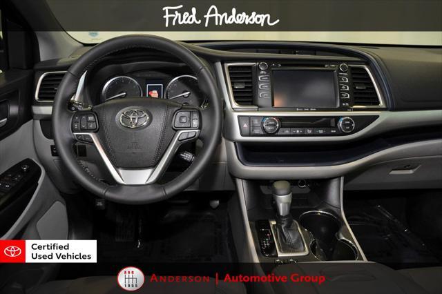 used 2019 Toyota Highlander car, priced at $30,800