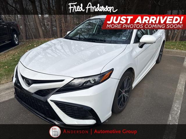 used 2022 Toyota Camry car, priced at $23,500