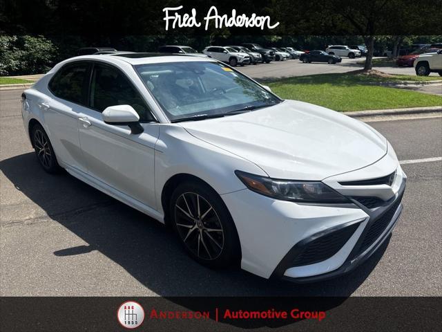 used 2021 Toyota Camry car, priced at $20,900
