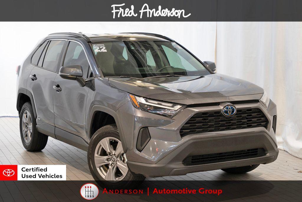 used 2022 Toyota RAV4 Hybrid car, priced at $31,632