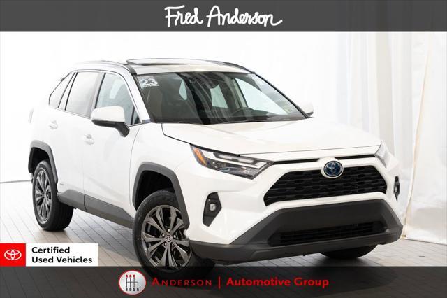 used 2023 Toyota RAV4 Hybrid car, priced at $37,973
