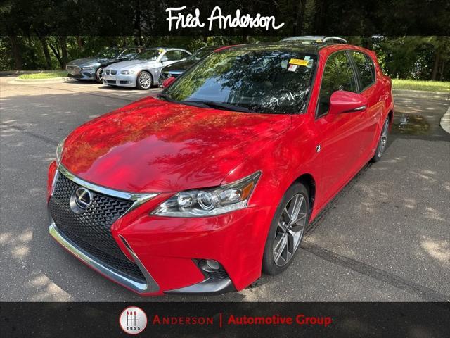 used 2016 Lexus CT 200h car, priced at $20,502