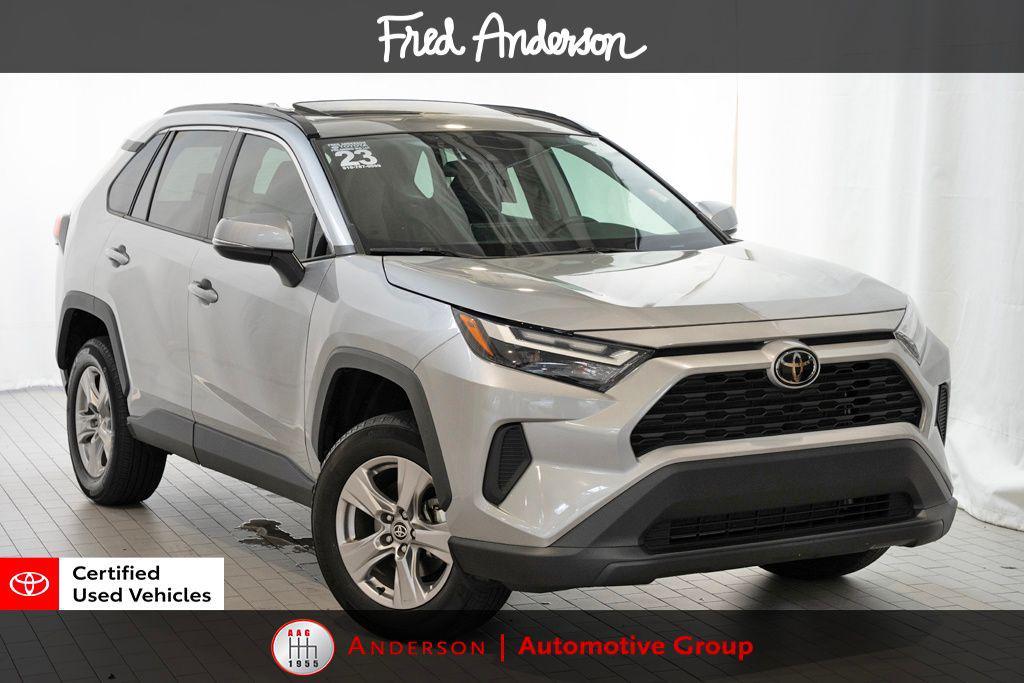 used 2023 Toyota RAV4 car, priced at $30,821