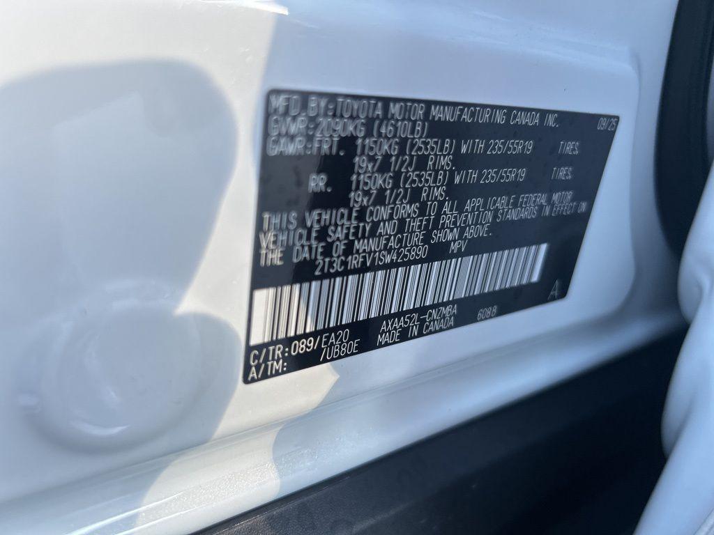 new 2025 Toyota RAV4 car, priced at $36,902