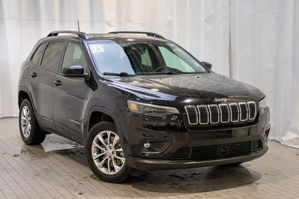 used 2022 Jeep Cherokee car, priced at $21,126