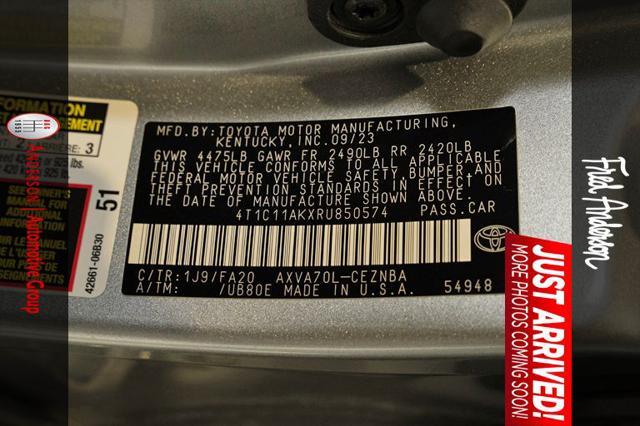 used 2024 Toyota Camry car, priced at $25,309
