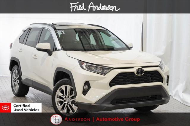 used 2021 Toyota RAV4 car, priced at $33,102